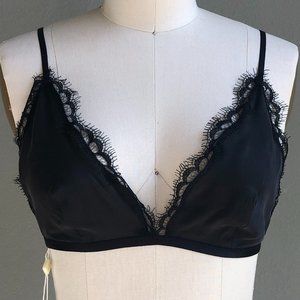 JONATHAN SIMKHAI SILK lacy bralette, New w/ Tags!